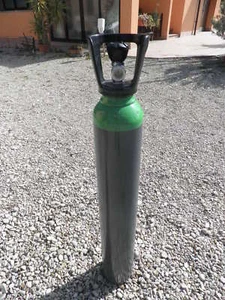 bombola aria compressa terrestre armi pcp attacco din 5 , 7 , 10 , 14 litri - Foto 1 di 1