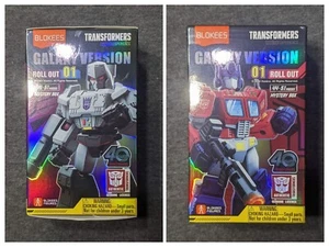 LOT of 2 Blokees TRANSFORMERS Galaxy Version 01 ROLL OUT Model Kits MYSTERY BOX - Picture 1 of 7