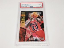 1996-97 Fleer Ultra Starring Role MICHAEL JORDAN PSA 9!!