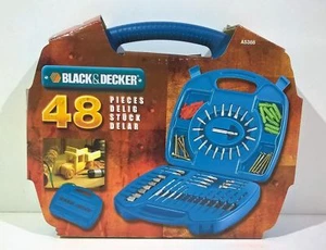 BLACK & DECKER SET 48 ACCESSORI PER AVVITARE E PUNTE PER TRAPANO A5386 - Foto 1 di 3