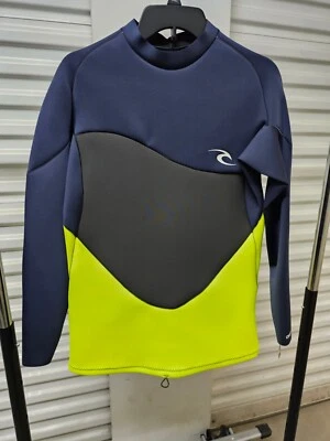 Rip Curl Wetsuit Jacket Omega 1.5mm L/SL wve4em 2023 Blue/gray/yellow - Image 1 of 4
