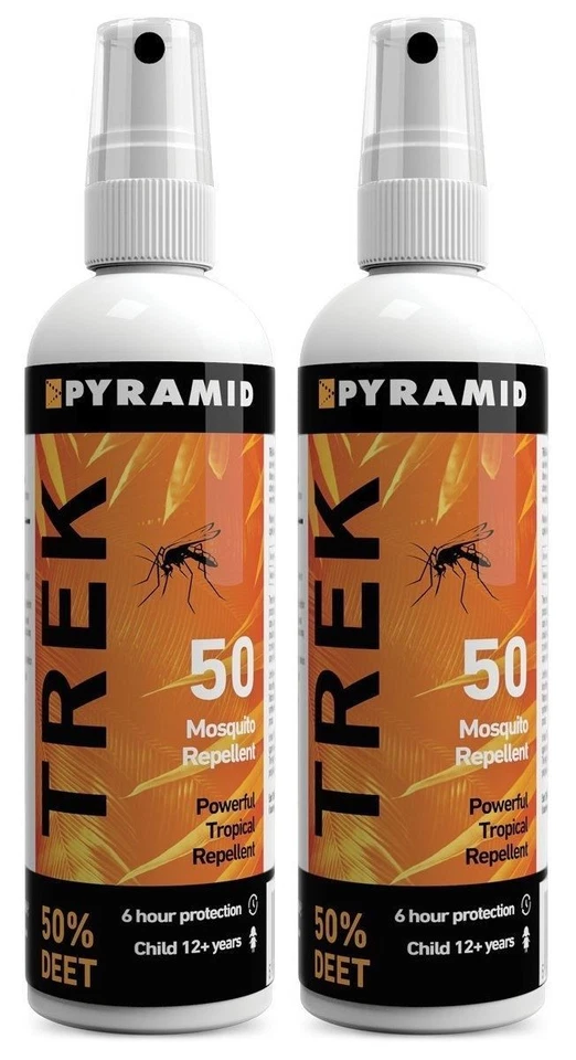 Trek 50 Deet Insect Repellent - 100ml - Pack of 2 - Image 1 of 1