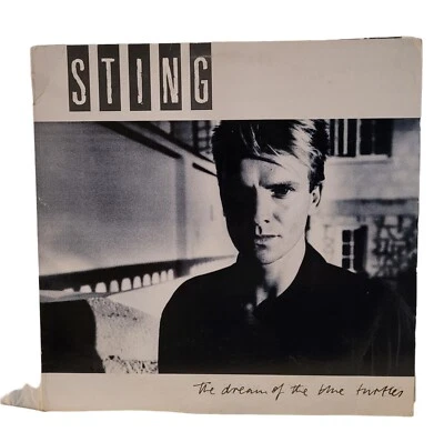 Vintage STING " DREAM OF THE BLUE TURTLES" 1985 Vinyl LP Lyric sheet  - Image 1 of 4