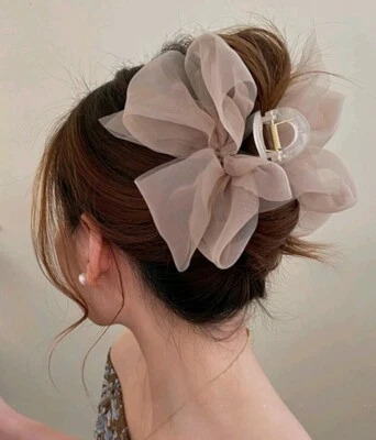 Tocess Big Nonslip Hair Claw Clips Khaki - Image 1 of 4