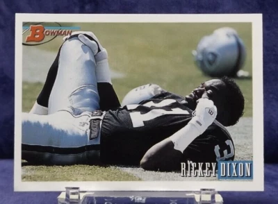 1993 Bowman #255 - Rickey Dixon - Los Angeles Raiders - Near Mint - Image 1 of 2