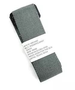 Cinturón de aparejador USGI 44" Gris 8415-01-480-0462 Corte a medida - Imagen 1 de 4