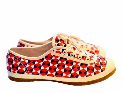 Tênis Tory Burch Sport GEO com cadarço 8,5 em excelente estado usado - Imagem 1 de 4