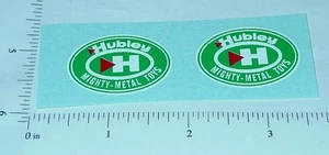 Paar Hubley Mighty Metall LKW Ersatz Aufkleber HB-004 - Bild 1 von 1