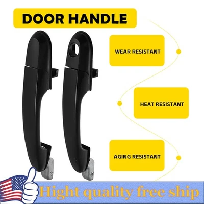 Внешняя дверная ручка для 2005-2009 Hyundai Tucson передняя задняя правая загрунтованная пластик W - Изображение 1 из 4