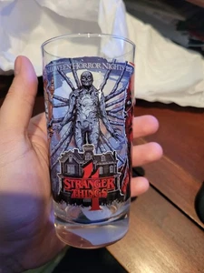 Universal Studios Halloween Horror Nights HHN 2023 Stranger Things Glass - Picture 1 of 5