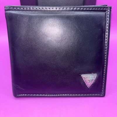 Cartera de cuero con emblema de león GUESS para hombre Los Angeles 31GO220104 Foto 1 de 4