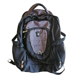 SwissGear 9275 Laptop Backpack Black Gray TSA Friendly Travel Bag USB Port - Picture 1 of 10