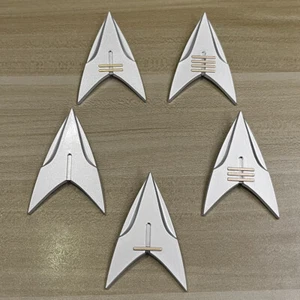 Cosplay Picard 2 Captain Commander Ensign Lieutenant Magnet Badge Alloy Brooches - Picture 1 of 17