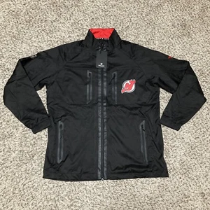 NHL New Jersey Devils Authentic Pro Rink Jacket - Size Large Black NEU Fanatics - Bild 1 von 8