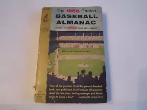 1949 MAJOR LEAGUE BASEBALL RULES MANUAL & 1956 BASEBALL ALMANAC MANUAL -TUB B - Bild 1 von 12