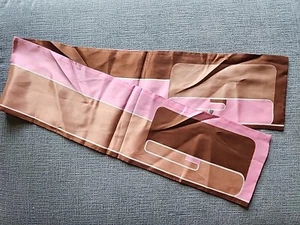 Vintage Art Deco moderner geometrischer Druck Schal Made in Japan Acetat - Bild 1 von 4