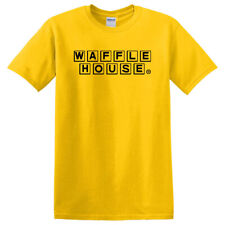 Waffle House Retro Logo Men's Daisy Yellow T-Shirt Size S to 3XL