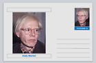 Personalities - postcard Andy Warhol art #2