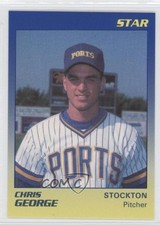 1989 Star Stockton Ports Chris George #8