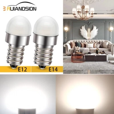 Lampade LED per la casa E14 E12 lampada da tavolo camera da letto luce AC12V 24V 60V 220V - Immagine 1 di 4