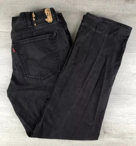 Levi’s Workwear Distressed Jeans Ripped Faded Black Mens 36X34 (Actual 35X31.5) - Picture 1 of 24