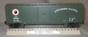 MTH 30-4245-1A Northern Pacific NP #38295 Double Door Boxcar O/027 wks w/ Lionel - Picture 1 of 8