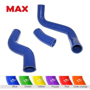 For 2013 Scion FRS Subaru BRZ GT86 FT86 FA20 Silicone Radiator Hoses Kit Blue - Picture 1 of 7