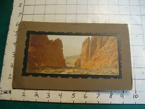 Vintage ORIGINAL Photo: COLORIZED -- GARDEN OF THE GODS == - Picture 1 of 5