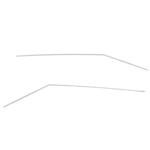1962 63 64 65 Chevy Nova Door Drip Rail Moldings 4 PCS Set Stainless Steel M1626 - Picture 1 of 1