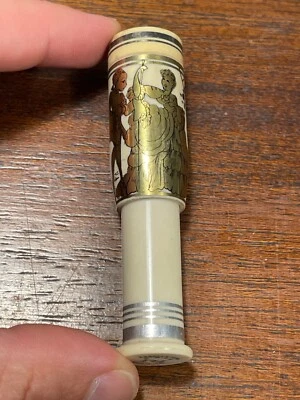 Bofetada De Polvo Pompón PLI Patentado De Los Años 1920 (9-32) - Imagen 1 de 4