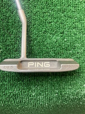 Ping Karsten CU 5 Stainless Long Slant-Neck Putter 35.5" Ping Grip Right Handed - Image 1 of 4