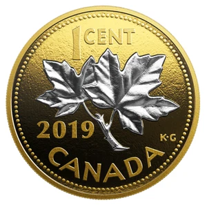 5 oz Kanada Silbermünze Maple Leaf 2019 PP mit Zertifikat und Box - Picture 1 of 3