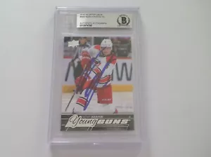 Noah Hanifin Signed 2015/16 Young Guns RC Card Slabbed Beckett BAS BGS a - Picture 1 of 2