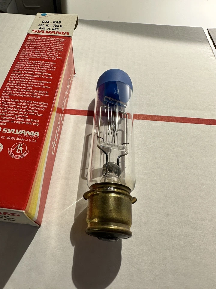 CZX DAB projector lamp projection light bulb 120v 500w optical devices, Sylvania - Image 1 of 1