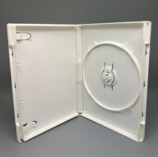 5 NEW TOP QUALITY 14MM SINGLE DVD CASES BOXES, WHITE, FULL SLEEVE, PSD20USA