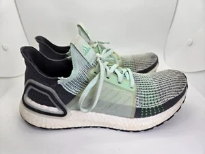 Adidas UltraBoost 19 Scarpe Uomo 8 Verde Come Nuove Running Allenamento Atletico Sneakers - Foto 1 di 8