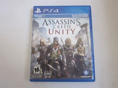 Assassin's Creed Unity PS4 Walmart Edition preowned with case and insert - Image 1 of 2