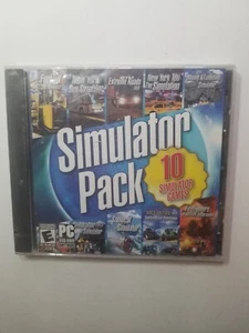Simulator Pack (CD-Rom) PC Games / 10 Simulator Games - Picture 1 of 2