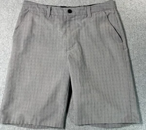 Travis Mathew Shorts Men's 32 Gray Golf Chino 11” Inseam Comfort Casual Outdoors - Picture 1 of 12