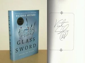 Victoria Aveyard - Glass Sword (Red Queen) - Signed - 1st/1st (2016 First Ed DJ) - Picture 1 of 6