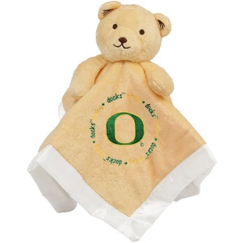 Oregon Ducks Security Bear Receiving Blanket Cover