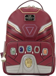 Loungefly Iron Man Gauntlet Mini Backpack Marvel Avengers The Infinity Saga - Picture 1 of 4