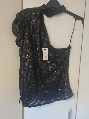 Womens River Island one shoulder top - size 14 - new with tags - Image 1 of 4