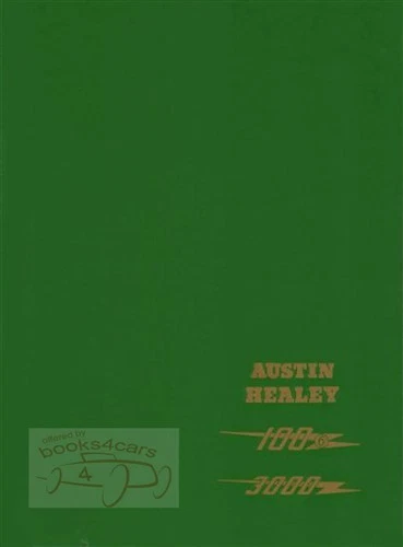 HEALEY 3000 MANUAL 100-6 SERVICIO REPARACIÓN AUSTIN SHOP 100/6 TALLER LIBRO GRANDE Foto 1 de 1