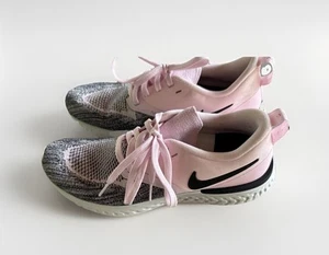 Nike Odyssey React Flyknit 2 "Barely Rose" Pink/Black AH1016-601 Womens 7 - Picture 1 of 15