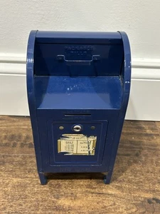 Vintage Midwestern Home Products USPS 7.5" Metal Mailbox Bank - Picture 1 of 8