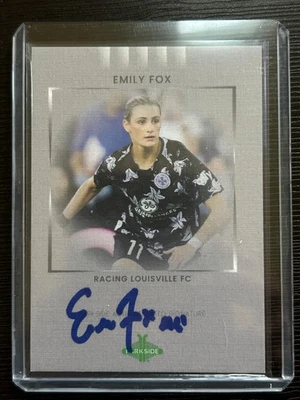 Emily Fox Rookie 2022 Parkside Paramount AUTO Autograph GREY Keepr #11/25 - Image 1 of 2
