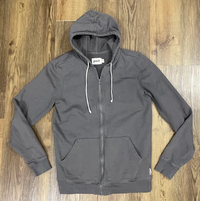 Pact Organic Cotton Hoodie Full Zip Jacket Gray Womens Small - Image 1 of 4