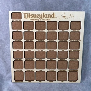 Tablero de prendedores personalizado Disneyland Wave B Hidden Mickey 2025 - ¡Se adapta a todo el conjunto! - Imagen 1 de 1