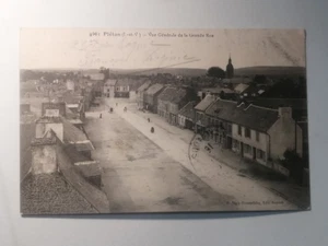 CPA 35 PLETAN - Vue Générale de la Grande Rue - Bild 1 von 2